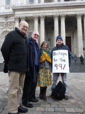 Fr Paul & Fr Joe with campaigners