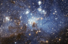 Wiki Image/European Space Agency/star forming region of Large Magellanic Cloud. From Hubble Space Telescope