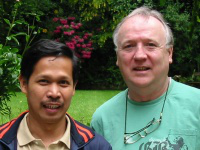 Fr Edwin Gariguez with Fr Frank Nally