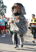 Womble Mark Millrane from Bath, former Stonyhurst student