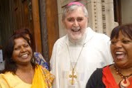 Bishop Lynch with members of Goan community after Mass-  pic ICN