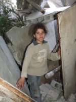 child in Rafah