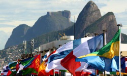 Campaigners in Rio