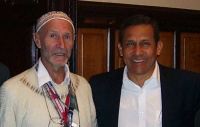 Fr Piovesan with President Humala