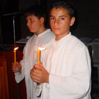 Syrian church in more peaceful times