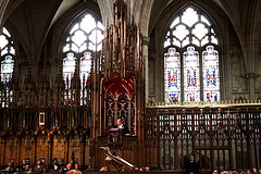 Johan Bergström-Allen delivers homily