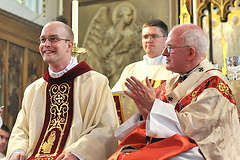 Newly-ordained Fr Paul Brady