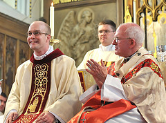 Newly-ordained Fr Paul Brady 