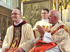 Newly-ordained Fr Paul Brady