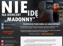 No to Madonna concert