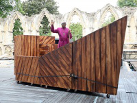 Dr Sentamu on the Ark