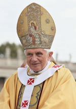 Pope Benedict - wiki images