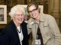 Mildred Nevile with Christine Allen
