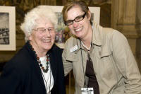 Mildred Nevile with Christine Allen