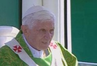 Pope Benedict last week in Lebanon