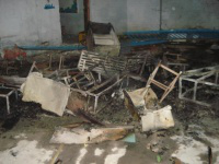 the wrecked church