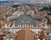 View from St Peter's Basilica