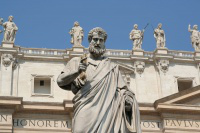 St Peter's statue at Vatican Basilica