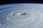 Hurricane Isobel from space 2003  NASA image 