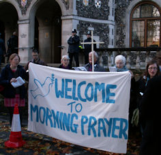 Today's prayer vigil