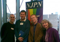 Tim Jones, Michael Kirwan SJ, Niall Cooper and Alison Gelder