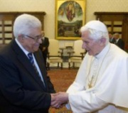 Pope receives Presdent Abbas