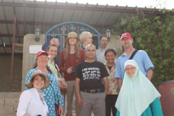 CPT delegation with Bedouin community