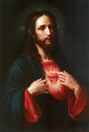 Sacred Heart of Jesus - José María Ibarrarán -Wiki image