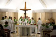 Mass at Casa Santa Marta