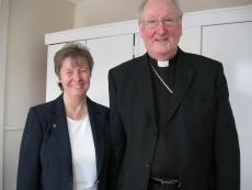  Sr Moira Bain and Bishop Terence Brain 