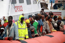 Migrants arriving on Lampedusa Island -    Image: Caritas