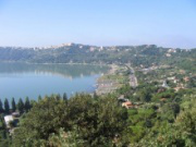 Castelgandolfo on Lake Albano