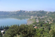 Castelgandolfo on Lake Albano