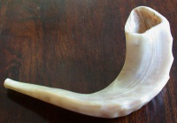 Rams horn symbol of Rosh Hashana Wiki image by Olve Utne