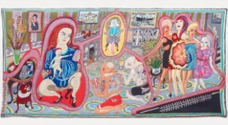 The Adoration of the Cage Fighters - Grayson Perry 