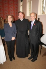 Anya Whitehead, Fr Marcus Holden, Alastair Stewart