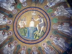 Baptistry dome, Ravenna