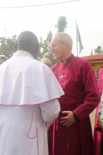 Mgr Nzabanita welcomes Archbishop Welby