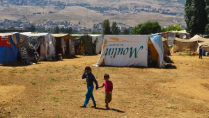 Refugee camp in Lebanon