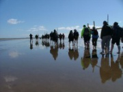 Approaching Lindisfarne - 2013