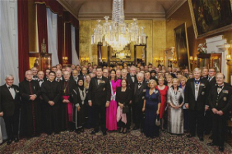 The Gala Dinner at the Armourers' Hall was a memorable event - attended by  more than 100 leading faith, parliamentary and diplomatic figures