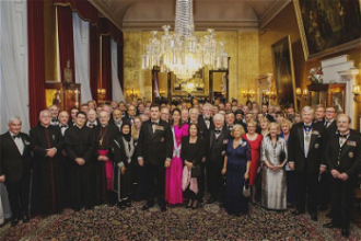 The Gala Dinner at the Armourers' Hall was a memorable event - attended by  more than 100 leading faith, parliamentary and diplomatic figures