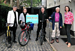 Ven Luke Miller,  Archdeacon of Hampstead; Rev Anna Hälli, chaplain,  Finnish Church; Mgr Vladimir Felzmann, Ch Ex  John Paul Foundation for Sport; Catholic Chaplain for Sport;  Bishop Michael Ipgrave of Woolwich