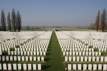  A WWI cemetery,  Belgium