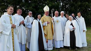 Bishop Mark at Sclerder Abbey