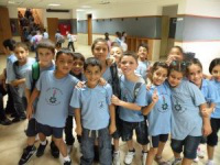 Children at Mar Elias High School Ibillin