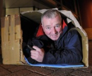 CEO takes part in Sleep Out