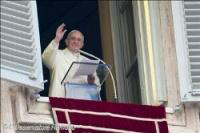 Pope Francis during Angelus