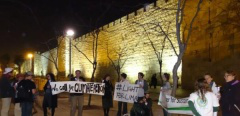 #LightForLima in Jerusalem