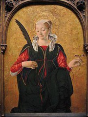 St Lucy by Francesco del Cossa